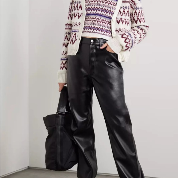 Rag & Bone sz S Willow Fair Isle Merino Wool Cardigan in Ivory Multi - Picture 13 of 16